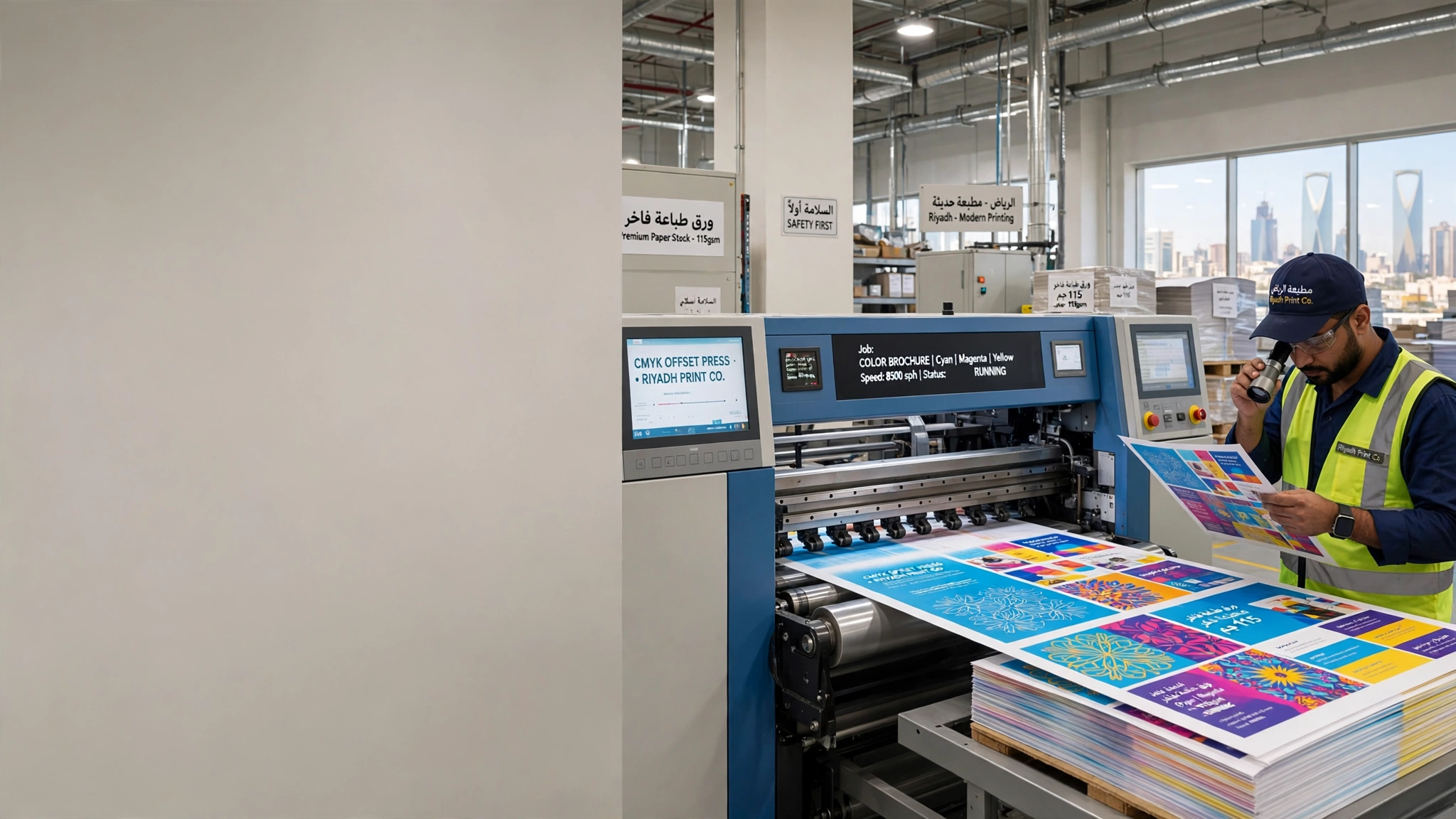 Professional book printing in Riyadh